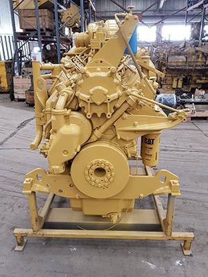 Поставка восстановленного двигателя CAT 3412